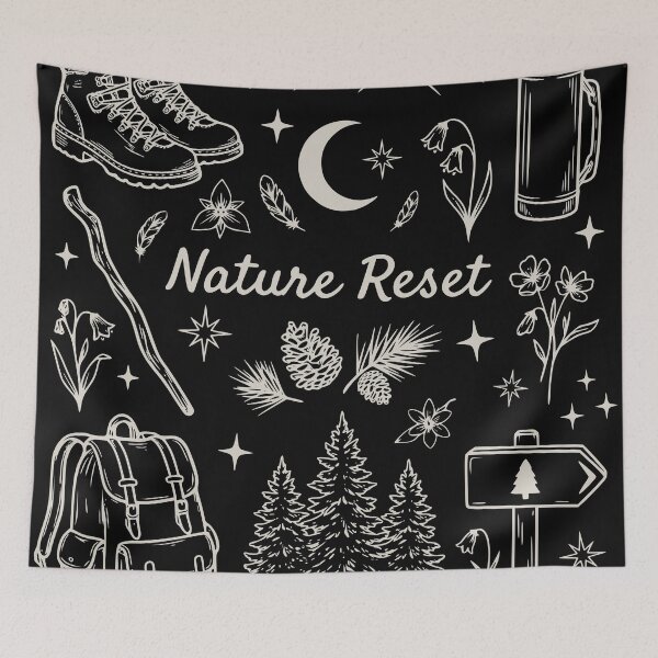 Item preview, Nature Reset Hiking Adventure designed and sold by TeeVerse27.