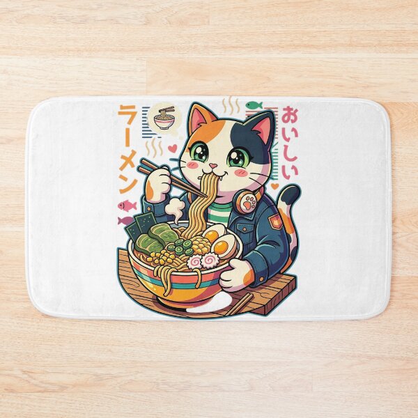Item preview, Cute Anime Ramen Cat Kawaii Japan designed and sold by Sabsll.