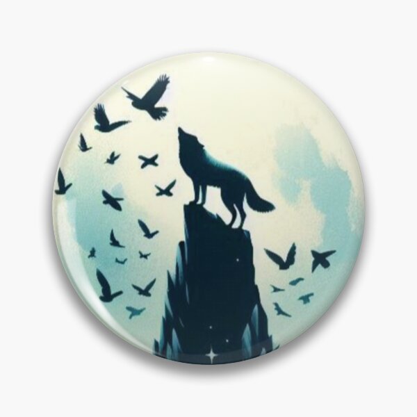 Item preview, Howl to the Moon – Mystical Wolf Design designed and sold by Dogandesighn.