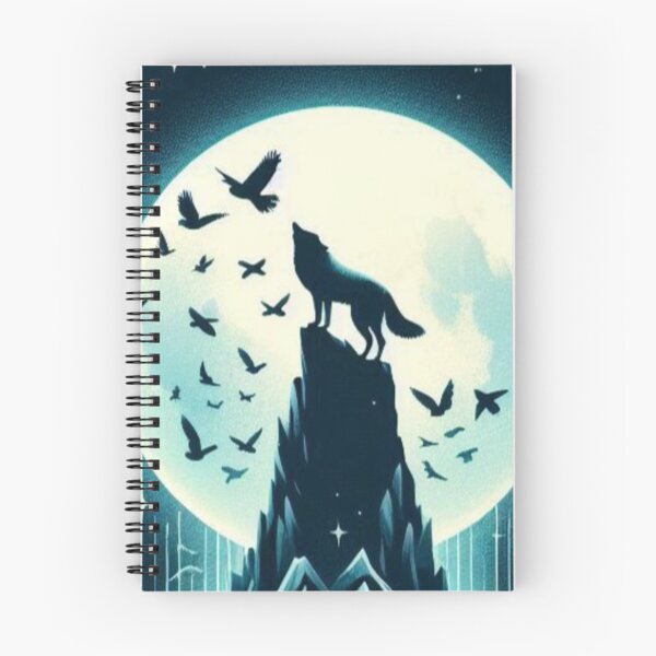 Item preview, Howl to the Moon – Mystical Wolf Design designed and sold by Dogandesighn.