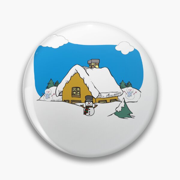 Item preview, Snowman’s Cozy Cabin designed and sold by Lans3065.