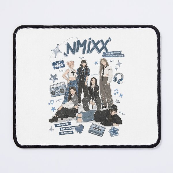 Item preview, NMIXX Retro Vintage Shirt, Nmixx Episode 1 Zero Frontier Shirt, Nmixx Kpop Members Illustration Graphic Tee, Comfort Colors Shirt designed and sold by BerryHand.