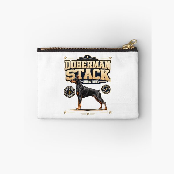 Item preview, Doberman Stack Showring motif designed and sold by pirminio.