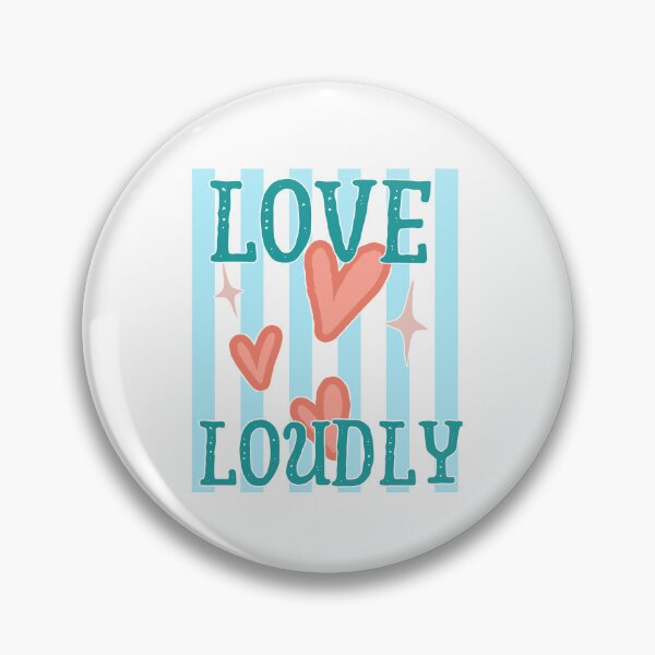 Item preview, Love Loudly designed and sold by Home-Crea-Abode.