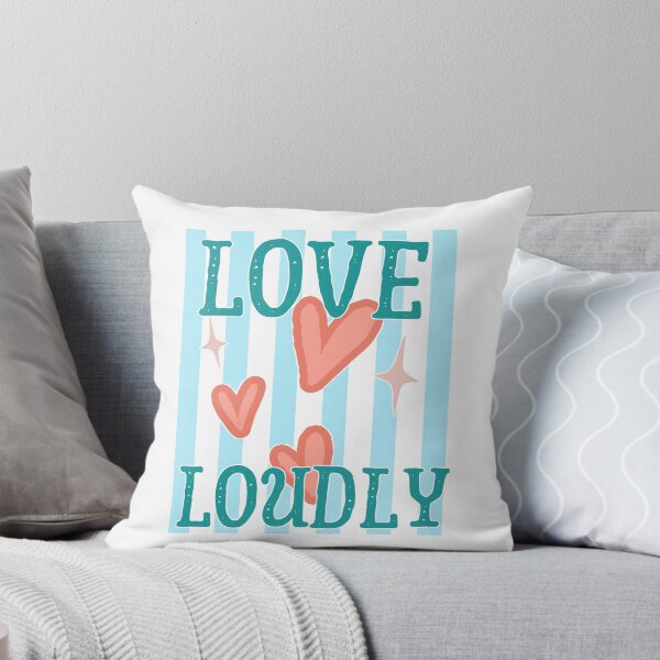 Item preview, Love Loudly designed and sold by Home-Crea-Abode.