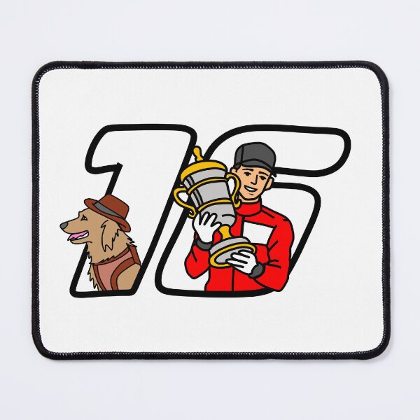 Item preview, Charles Leclerc Leo Leclerc Scuderia Ferrari Formula 1 Driver Number 16 Logo designed and sold by Mattia28.