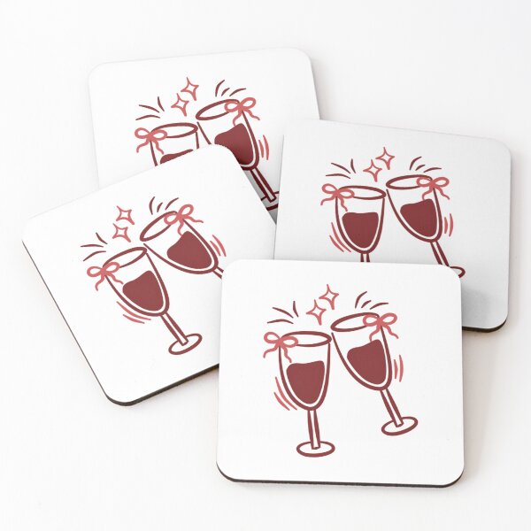 Item preview, Cute Champagne Glasses designed and sold by KasikaStudioS.