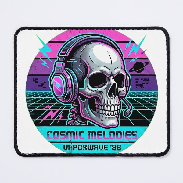 Item preview, Retro Gaming Skeleton Vaporwave 88 designed and sold by Sabsll.