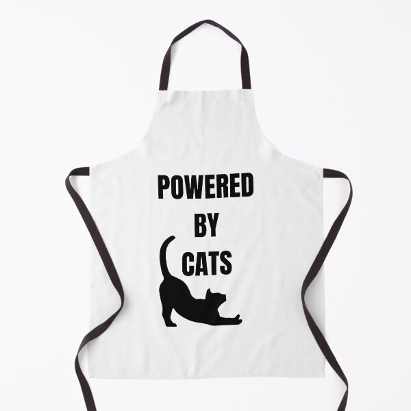 Artikelvorschau, Powered by Cats Funny Cat Lover Shirt entworfen und verkauft von DailyQuestPrint.