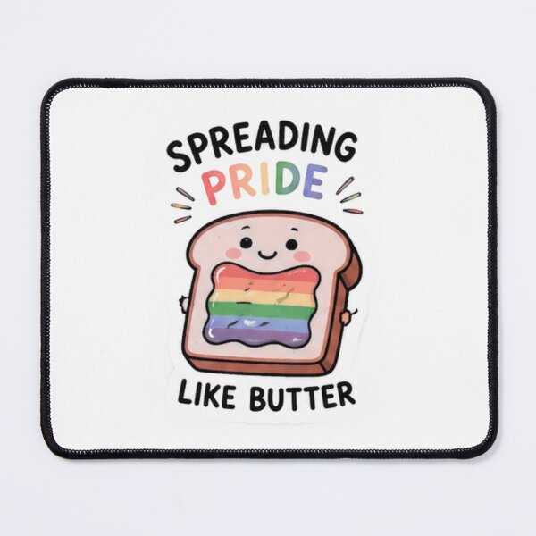 Item preview, Slice Slice Baby Pride Cute Rainbow Toast Sticker designed and sold by Pixanova.