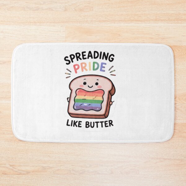 Item preview, Slice Slice Baby Pride Cute Rainbow Toast Sticker designed and sold by Pixanova.