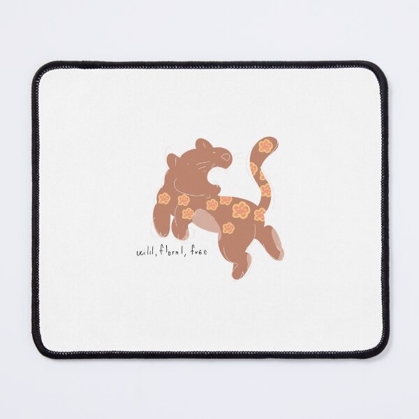 Item preview, Wild Floral Free Earthy Leopard Art designed and sold by PeaceTypo.