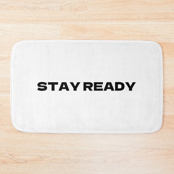 Item preview, STAY READY – Motivational Tee | Uncle Jichuan designed and sold by Uncle-Jichuan.
