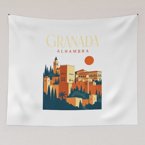 Item preview, Granada Alhambra travel souvenir designed and sold by pirminio.
