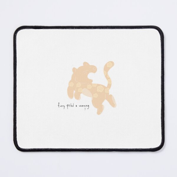 Item preview, Every Petal A Warning Soft Cream Panther designed and sold by PeaceTypo.