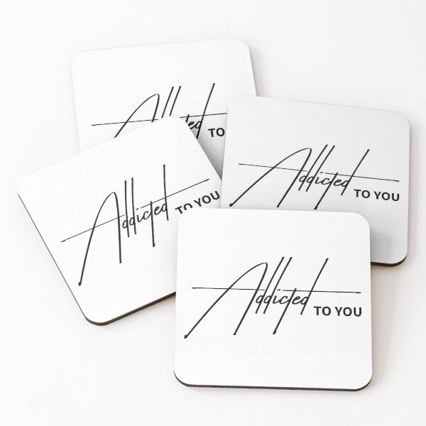 Item preview, Addicted To You - Minimalist Romance Typography designed and sold by ReggieDior.