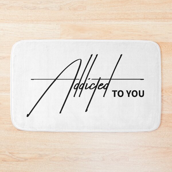 Item preview, Addicted To You - Minimalist Romance Typography designed and sold by ReggieDior.