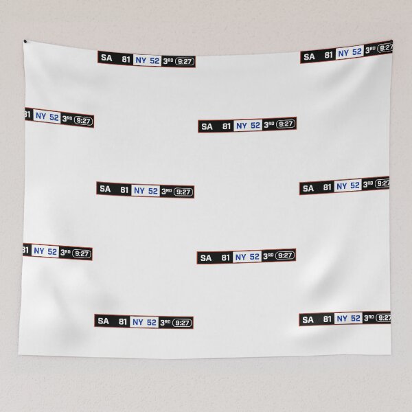 Item preview, NY Comeback Scoreboard Point SA 81 NY 52 designed and sold by DesignForYou79.