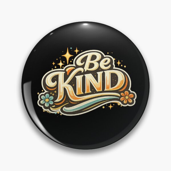 Item preview, Be Kind Retro Vintage Typography Design | Inspirational Kindness Quote Aesthetic Graphic designed and sold by HEERYAK.
