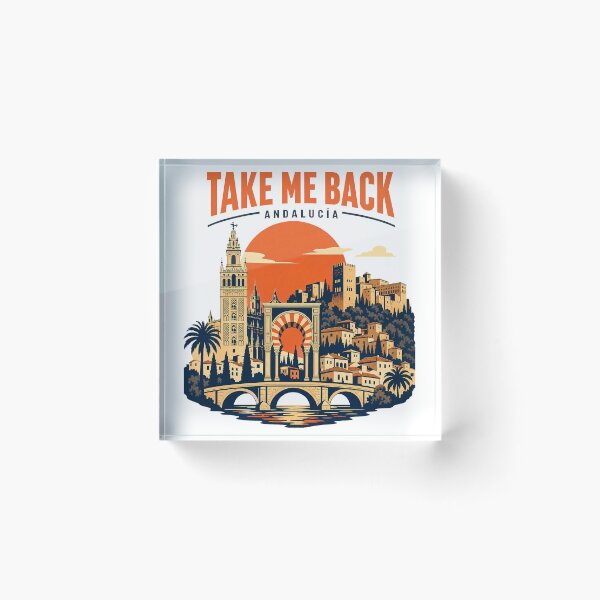 Item preview, Andalusia Skyline Take Me Back designed and sold by pirminio.