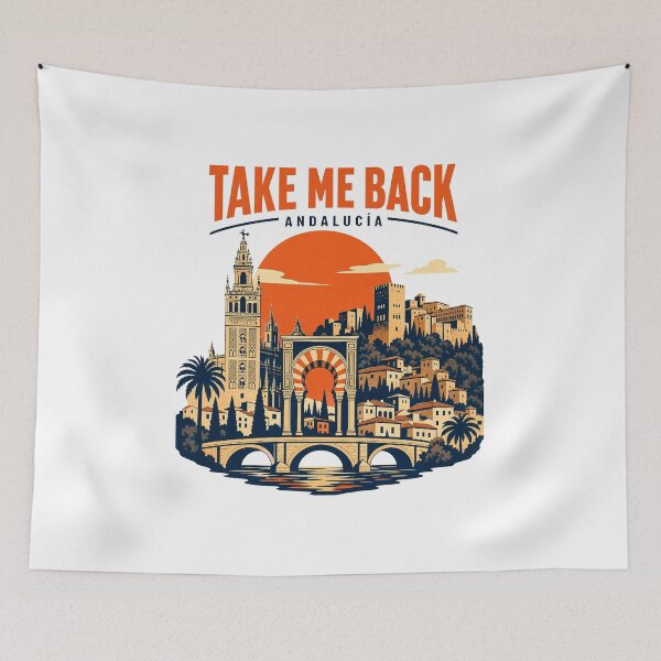 Item preview, Andalusia Skyline Take Me Back designed and sold by pirminio.