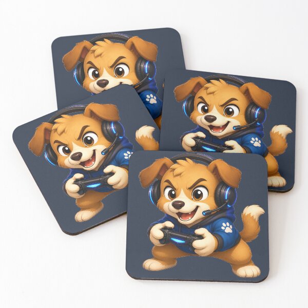 Item preview, Cute Puppy Gamer Blue Hoodie Controller designed and sold by Seculinator.