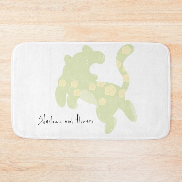 Item preview, Shadows And Flowers Sage Green Wildcat designed and sold by PeaceTypo.