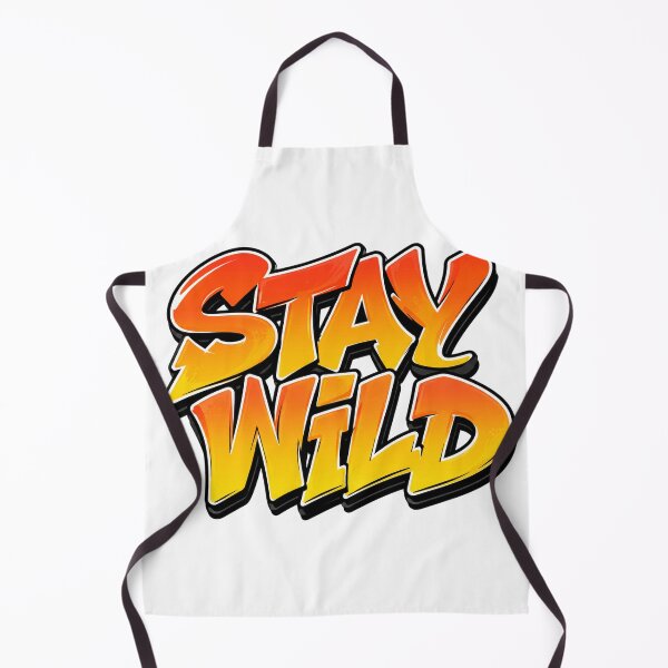 Item preview, Stay Wild Retro Streetwear Typography Design designed and sold by the-dovlat.