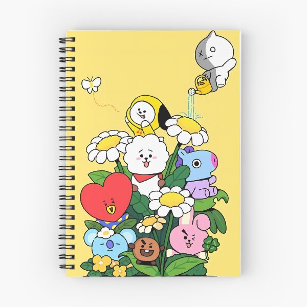 Item preview, Cute Animal Friends Daisy Garden - Kawaii Yellow Spring designed and sold by Billy Morfo™.