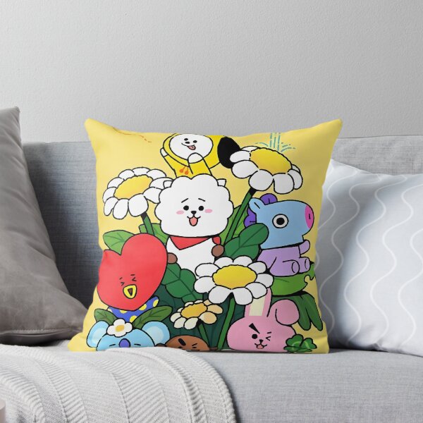 Item preview, Cute Animal Friends Daisy Garden - Kawaii Yellow Spring designed and sold by William Cano.