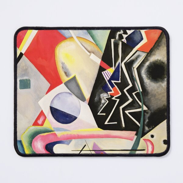 Item preview, White Zig Zags - Wassily Kandinsky designed and sold by Erlin Rudho.