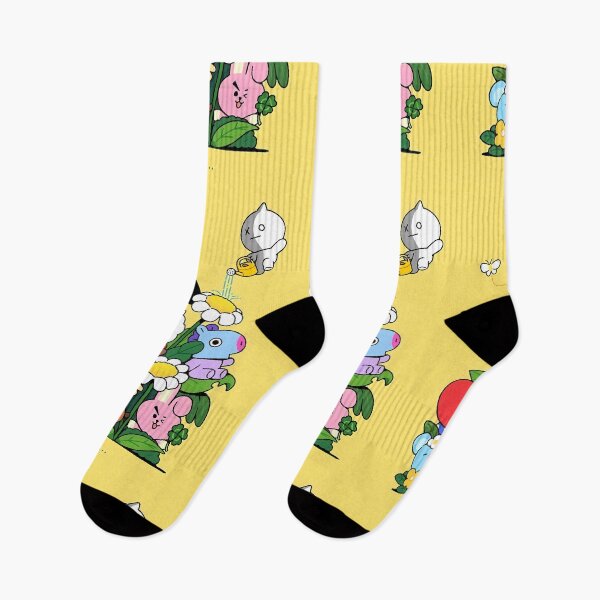 Item preview, Cute Animal Friends Daisy Garden - Kawaii Yellow Spring designed and sold by Billy Morfo™.
