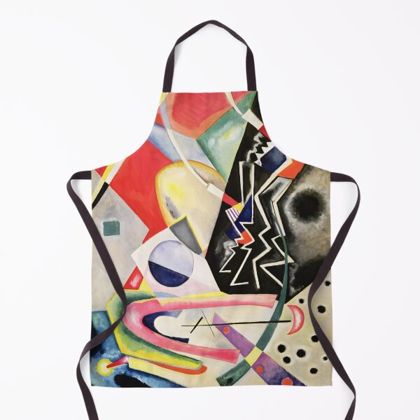 Item preview, White Zig Zags - Wassily Kandinsky designed and sold by Erlin Rudho.