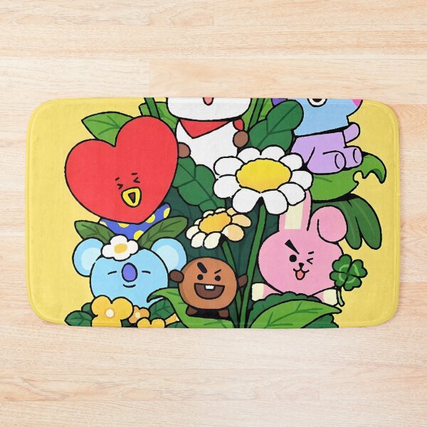 Item preview, Cute Animal Friends Daisy Garden - Kawaii Yellow Spring designed and sold by Billy Morfo™.