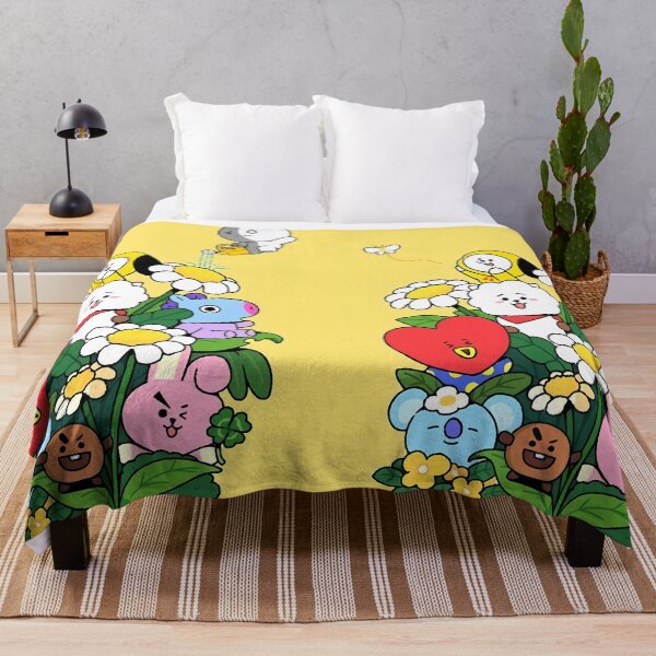 Item preview, Cute Animal Friends Daisy Garden - Kawaii Yellow Spring designed and sold by William Cano.