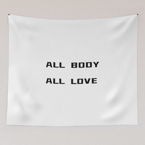 Item preview, ALL BODY ALL LOVE – Body Positive Tee | Uncle Jichuan designed and sold by Uncle-Jichuan.
