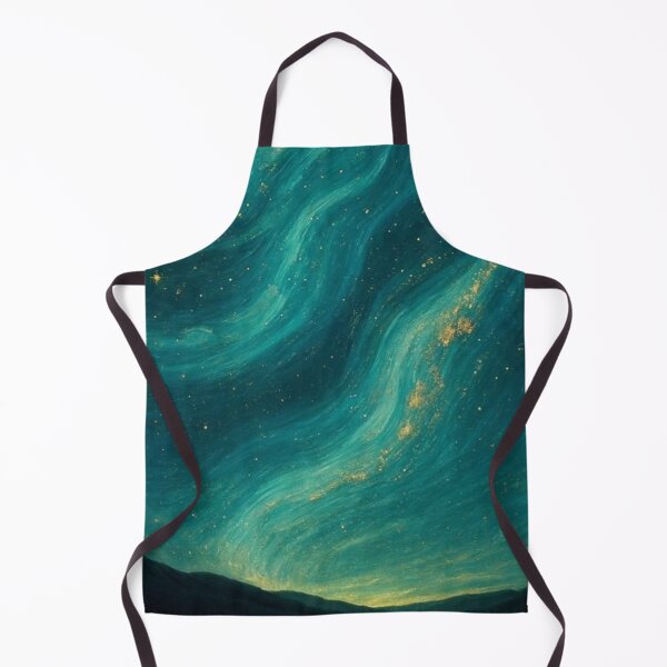 Item preview, Aurora Borealis Teal Galaxy Artwork  designed and sold by NivyasArtistry.