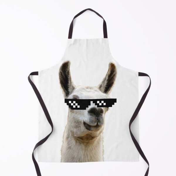 Item preview, Thug Life Llama Deal With It Retro Pixel Sunglasses designed and sold by XIKEXI.