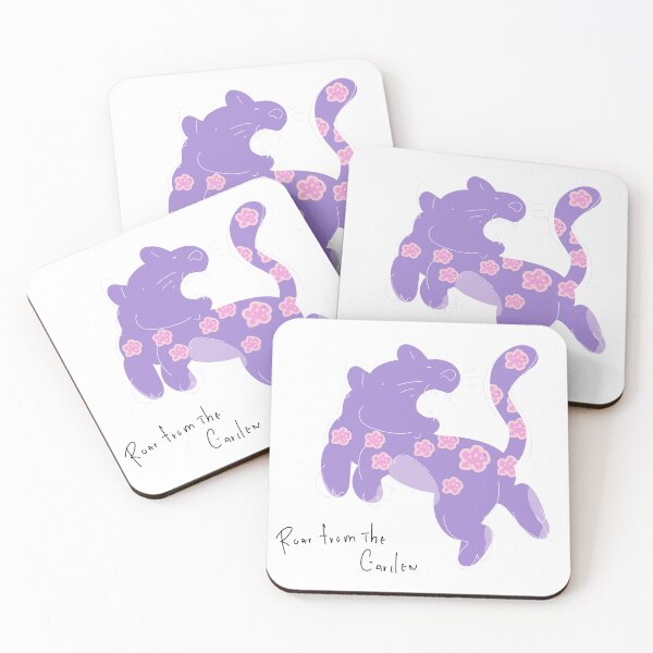 Item preview, Roar From The Garden Lavender Violet Panther designed and sold by PeaceTypo.