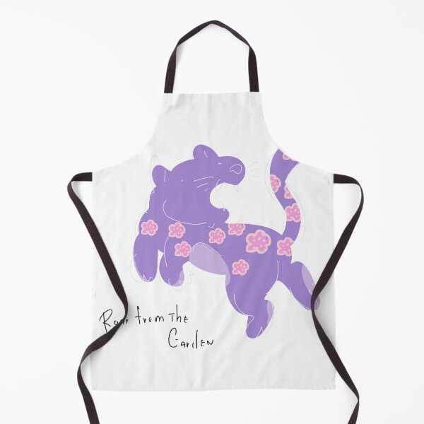 Item preview, Roar From The Garden Lavender Violet Panther designed and sold by PeaceTypo.