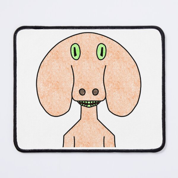 Item preview, Quirky Alien Creature Weird Portrait Art designed and sold by Tkidredlii.