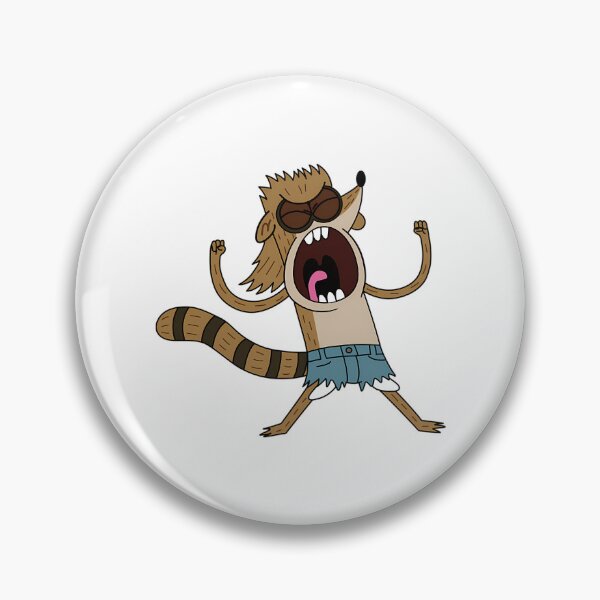 Item preview, Rigby The Death Kwon Do Freak designed and sold by ppyrona.