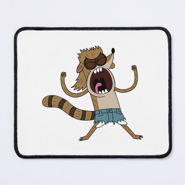 Item preview, Rigby The Death Kwon Do Freak designed and sold by ppyrona.