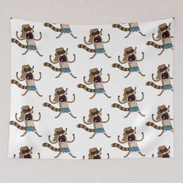Item preview, Rigby The Death Kwon Do Freak designed and sold by ppyrona.