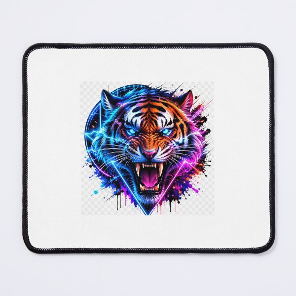 Item preview, Neon Tiger Cyberpunk Streetwear designed and sold by GEN Z ART COLLOECTION.