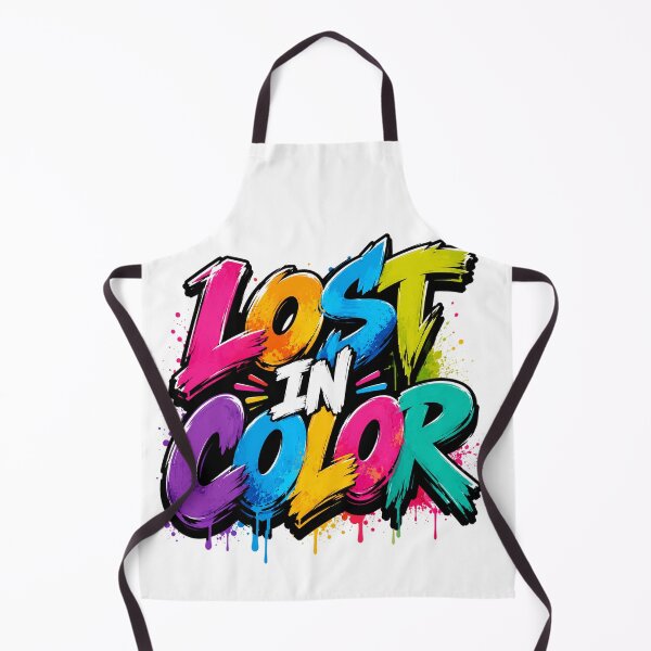 Item preview, Lost In Color Vibrant Graffiti Typography Art designed and sold by the-dovlat.