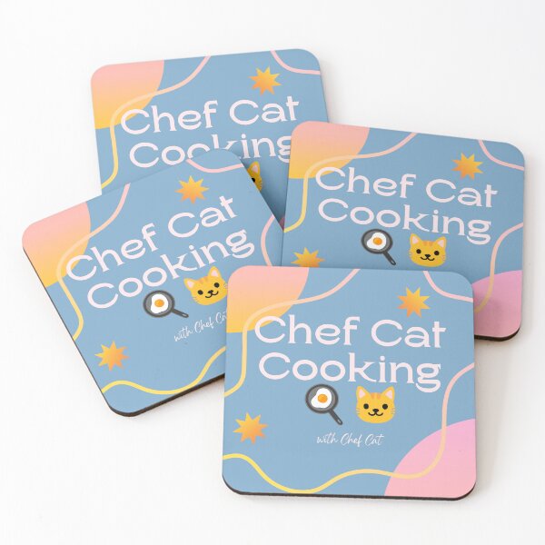 Artikelvorschau, • Chef Cat Cooking ?? entworfen und verkauft von TanmayCreates01.