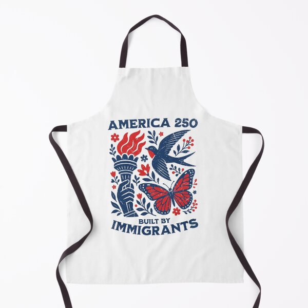 Item preview, America 250 Built By Immigrants designed and sold by DesignForYou79.