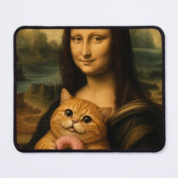 Item preview, Funny Chonky Orange Cat Daydreamscape Mona's Favorite designed and sold by Mindworx21.