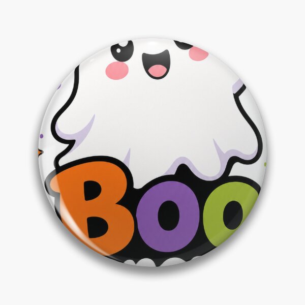 Item preview, Boo Crew Ghost - Cute Spooky Season Halloween Sticker designed and sold by VisualArtsOasis.